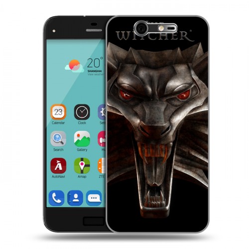 Дизайнерский силиконовый чехол для ZTE Blade S7 Witcher