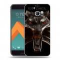 Дизайнерский пластиковый чехол для HTC 10 Witcher