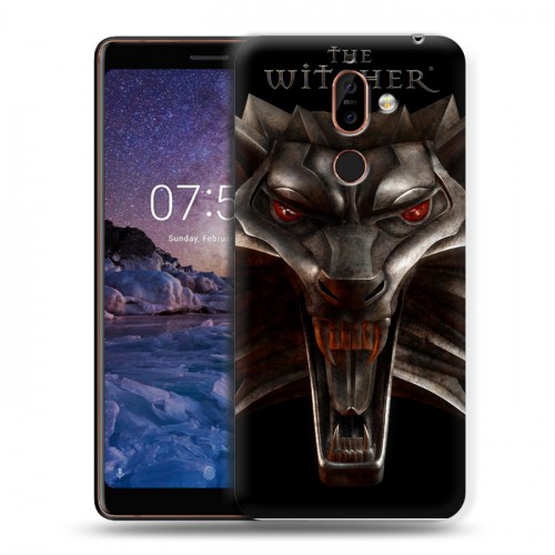 Дизайнерский пластиковый чехол для Nokia 7 Plus Witcher