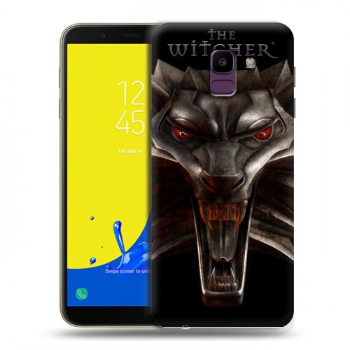 Дизайнерский пластиковый чехол для Samsung Galaxy J6 Witcher