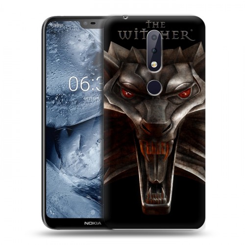 Дизайнерский пластиковый чехол для Nokia 6.1 Plus Witcher