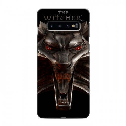 Дизайнерский силиконовый чехол для Samsung Galaxy S10 Witcher