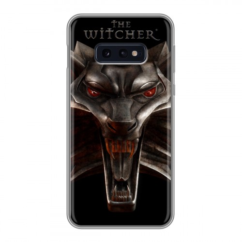 Дизайнерский силиконовый чехол для Samsung Galaxy S10e Witcher