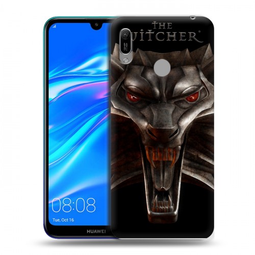 Дизайнерский пластиковый чехол для Huawei Y6 (2019) Witcher