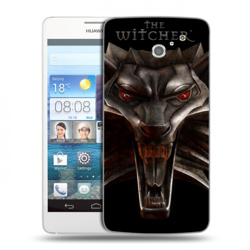 Дизайнерский пластиковый чехол для Huawei Ascend D2 Witcher