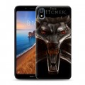 Дизайнерский силиконовый чехол для Xiaomi RedMi 7A Witcher