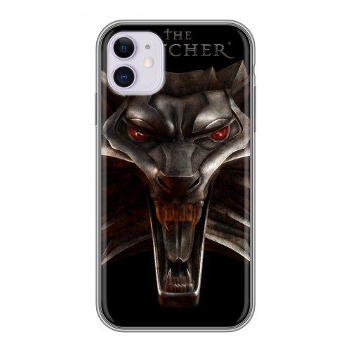 Дизайнерский силиконовый чехол для Iphone 11 Witcher