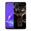 Дизайнерский пластиковый чехол для OPPO A52 Witcher