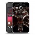 Дизайнерский пластиковый чехол для HTC Desire 200 Witcher