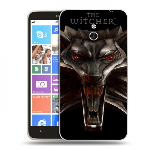Дизайнерский пластиковый чехол для Nokia Lumia 1320 Witcher