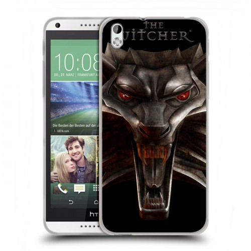 Дизайнерский пластиковый чехол для HTC Desire 816 Witcher