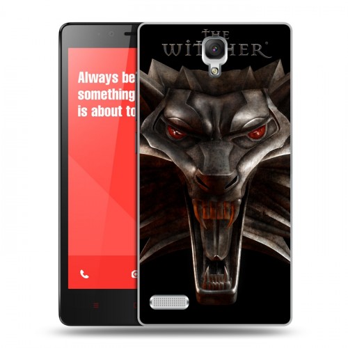 Дизайнерский силиконовый чехол для Xiaomi RedMi Note Witcher