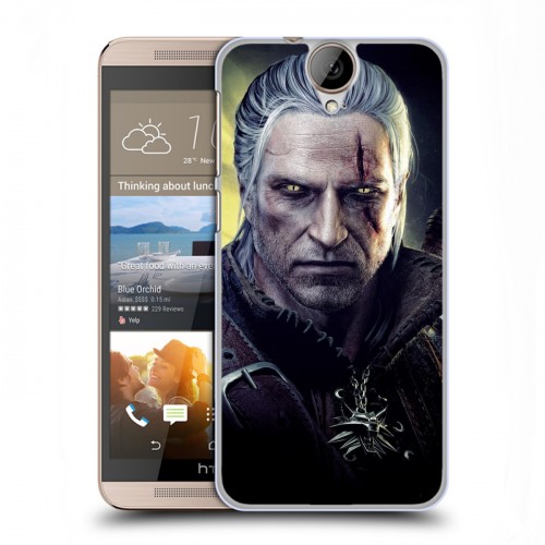 Дизайнерский пластиковый чехол для HTC One E9+ Witcher