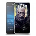 Дизайнерский пластиковый чехол для Microsoft Lumia 950 Witcher