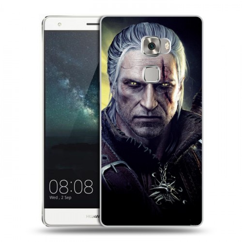 Дизайнерский пластиковый чехол для Huawei Mate S Witcher