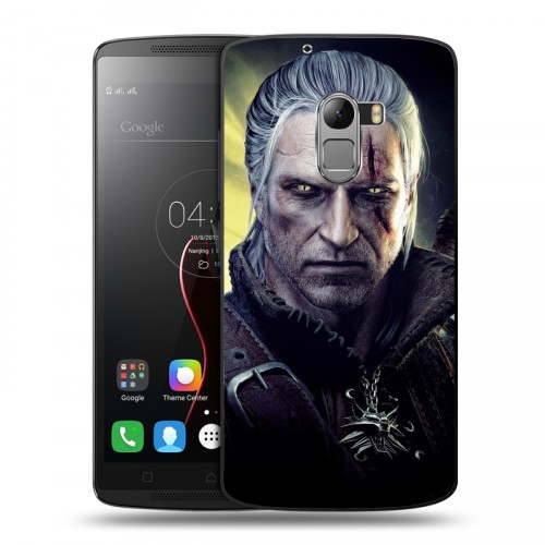 Дизайнерский пластиковый чехол для Lenovo A7010 Witcher