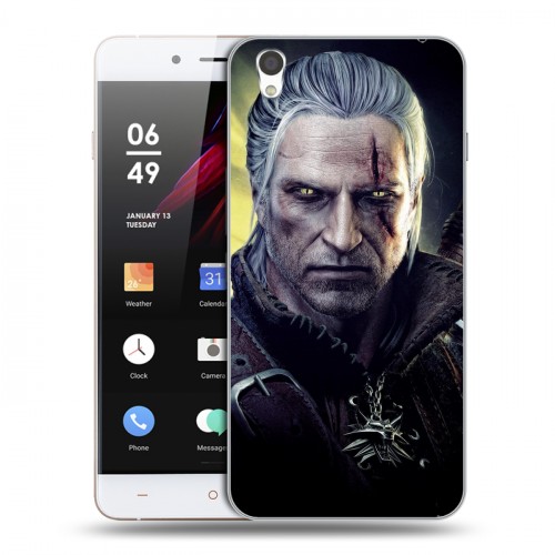 Дизайнерский пластиковый чехол для OnePlus X Witcher