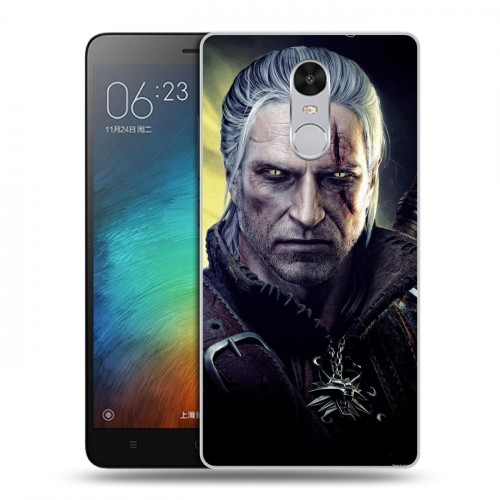 Дизайнерский силиконовый чехол для Xiaomi RedMi Pro Witcher