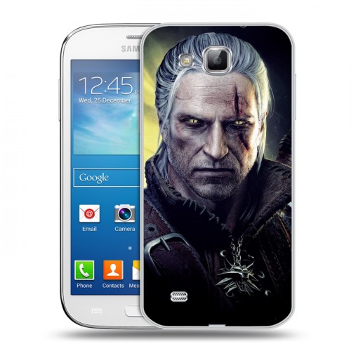 Дизайнерский пластиковый чехол для Samsung Galaxy Premier Witcher