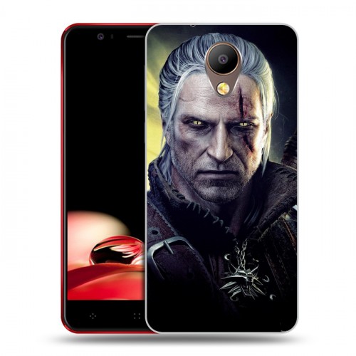 Дизайнерский пластиковый чехол для Elephone P8 Witcher