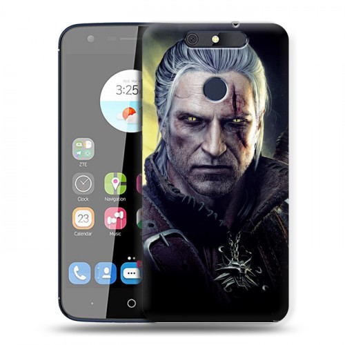 Дизайнерский силиконовый чехол для ZTE Blade V8C Witcher