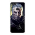 Дизайнерский силиконовый чехол для Huawei P Smart Witcher