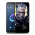 Дизайнерский пластиковый чехол для HTC Desire 12 Witcher