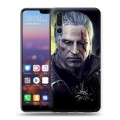 Дизайнерский силиконовый с усиленными углами чехол для Huawei P20 Pro Witcher