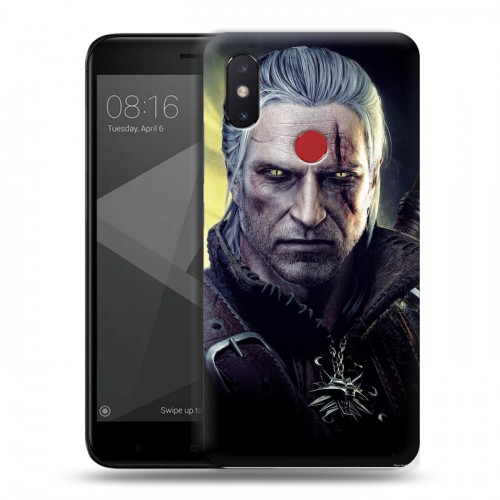 Дизайнерский пластиковый чехол для Xiaomi Mi8 SE Witcher