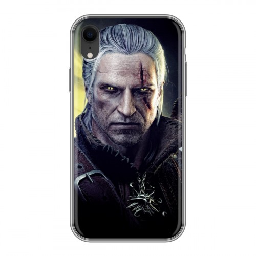 Дизайнерский силиконовый чехол для Iphone Xr Witcher