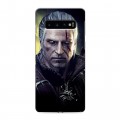 Дизайнерский силиконовый чехол для Samsung Galaxy S10 Witcher