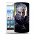 Дизайнерский пластиковый чехол для Huawei Ascend D2 Witcher