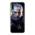 Дизайнерский пластиковый чехол для Samsung Galaxy A50 Witcher