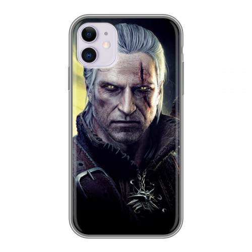 Дизайнерский силиконовый чехол для Iphone 11 Witcher