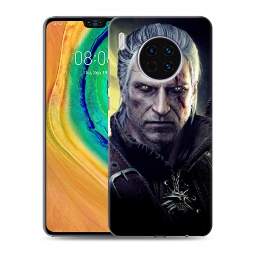 Дизайнерский пластиковый чехол для Huawei Mate 30 Witcher