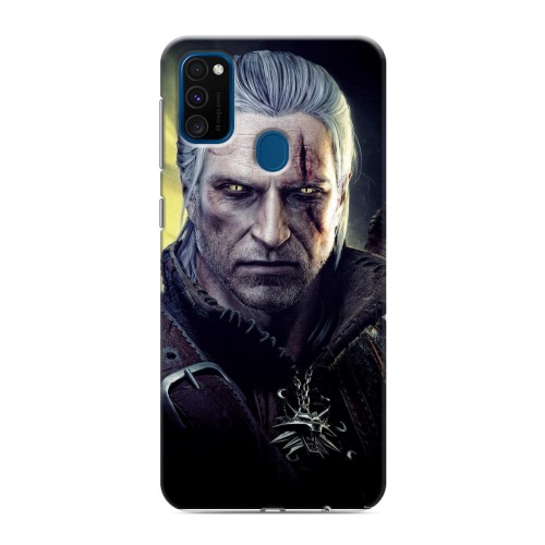 Дизайнерский силиконовый чехол для Samsung Galaxy M30s Witcher