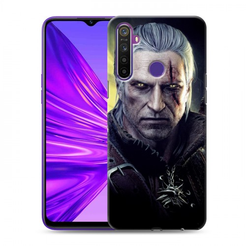 Дизайнерский силиконовый чехол для Realme 5 Witcher