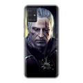 Дизайнерский силиконовый чехол для Samsung Galaxy A51 Witcher