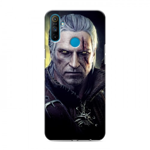 Дизайнерский силиконовый чехол для Realme C3 Witcher