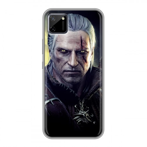 Дизайнерский силиконовый чехол для Realme C11 Witcher