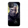 Дизайнерский силиконовый чехол для Iphone 12 Witcher