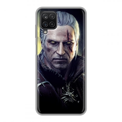 Дизайнерский силиконовый чехол для Samsung Galaxy A12 Witcher