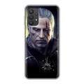 Дизайнерский силиконовый чехол для Samsung Galaxy A32 Witcher