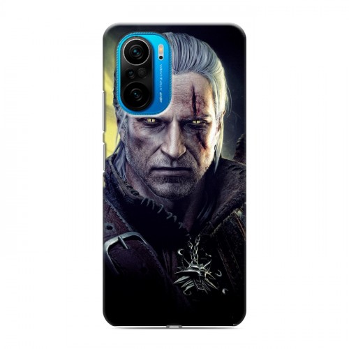 Дизайнерский силиконовый чехол для Xiaomi Poco F3 Witcher