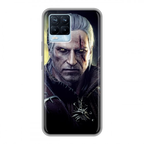 Дизайнерский силиконовый чехол для Realme 8 Witcher