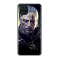 Дизайнерский силиконовый чехол для Samsung Galaxy A22 Witcher