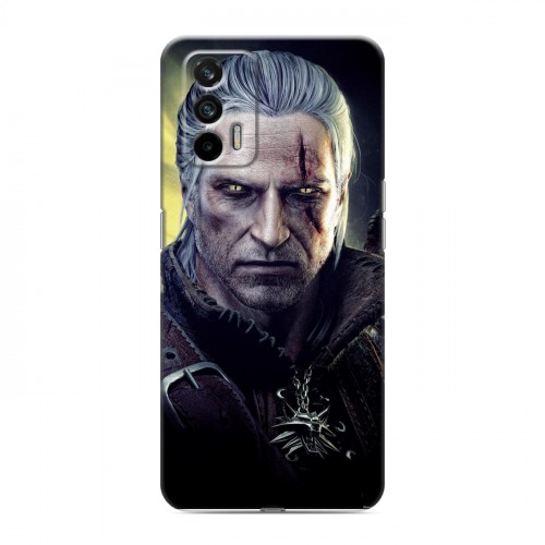 Дизайнерский силиконовый чехол для Realme GT Witcher