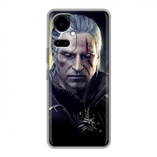 Дизайнерский пластиковый чехол для Tecno Camon 19 Witcher