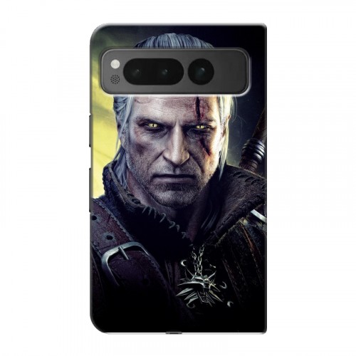 Дизайнерский пластиковый чехол для Google Pixel Fold Witcher