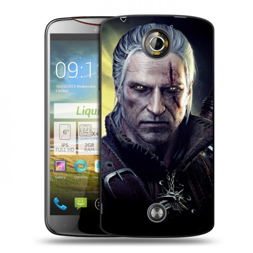 Дизайнерский пластиковый чехол для Acer Liquid S2 Witcher